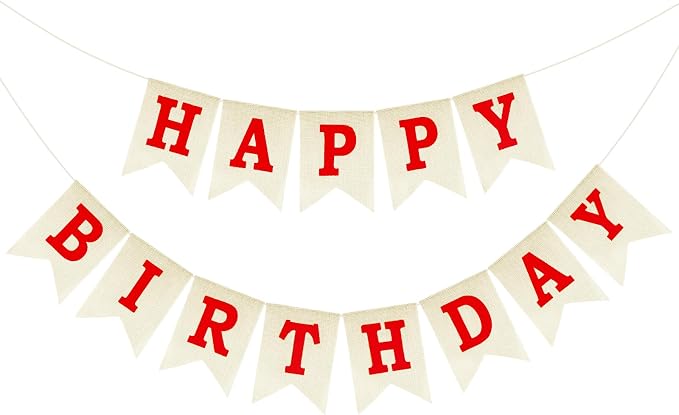 Anwyll Happy Birthday Banner by Anwyll