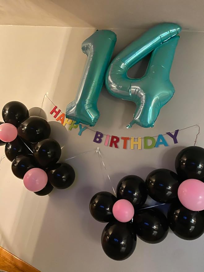 Number 0 Balloons 40 Inch for 10 100 Birthday Party Decorations, - Image 4