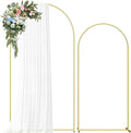 Metal Arch Backdrop Stand, 7.2FT+6FT Wedding Arch Frame, Balloon Arch Backdrop by Unknown