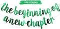 BEISHIDA Bright Green Pre-Strung The Beginning of A New Chapter Banner | by Beishida