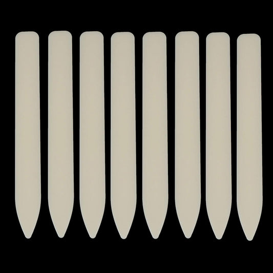 8 Pack Bone Folder Tool Bone Folder Crafts Scoring Folding Creasing Paper Crafting Scrapbooking Tool for Paper Leathercrafts Bookbinding and Card Making Handmade, 8 Inch