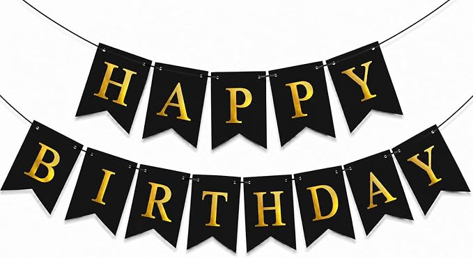 Happy Birthday Banner Birthday Party Banner NO DIY Happy Birthday Sign | by KINGLAKEGARDEN