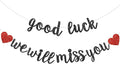 BEISHIDA Glitter Black Good Luck We Will Miss You Banner Party Decor No DIY | by Beishida
