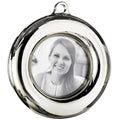 Round Silver Photo Frame Plastic Balloon Weight by AmscanPartySupplies