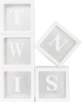 White TWINS Balloons Boxes by Unknown
