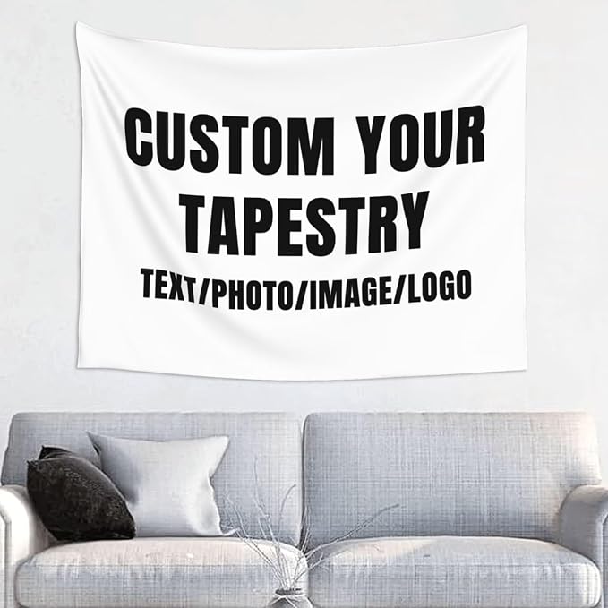 Personalized Tapestry Custom Tapestry Upload Images Banners and Signs Customize - Image 4
