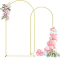 Metal Arch Backdrop Stand, 7.2FT+6FT Wedding Arch Frame, Balloon Arch Backdrop by Unknown