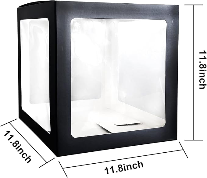 Class Of 2026 Graduation Decorations Black Graduation Balloon Box Kit, - Image 5