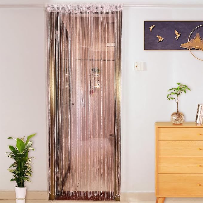 Home Decor Sequin Curtain for Doorway, Door String Curtains, 39x79 inch Hanging - Image 2