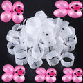 50Pcs Decorative Decor Balloon Rings Buckle Balloon Arch Folder Convenient Clip by CGNRONEAU