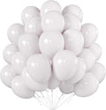 10 Inch Pale White Balloons by KALOR