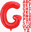 Red Letter G Balloons, G Balloon 40 Inch G Balloons Letter by BBPOOL