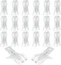 3.5 Inch Clear Plastic Spring Clamps, Transparent Clips by Unknown