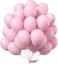 PartyWoo Light Pink Balloons 100 pcs 10 Inch Pastel Baby Pale Pink Latex Helium by PartyWoo