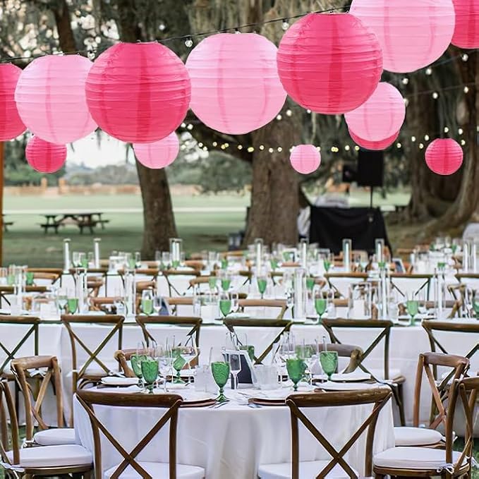 20Pcs Paper Lanterns Decorative - Image 4