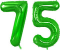 Number 75 Balloons for 75th Birthday Party Decorations, 0-100 Large No.75 by Joycard