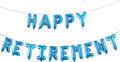 Set of 15 Happy Retirement Balloons & Banner by RUIANSI