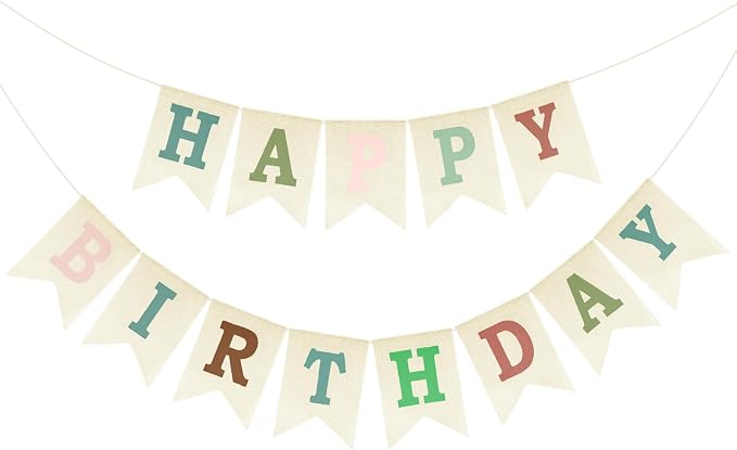 Anwyll Happy Birthday Banner by Anwyll