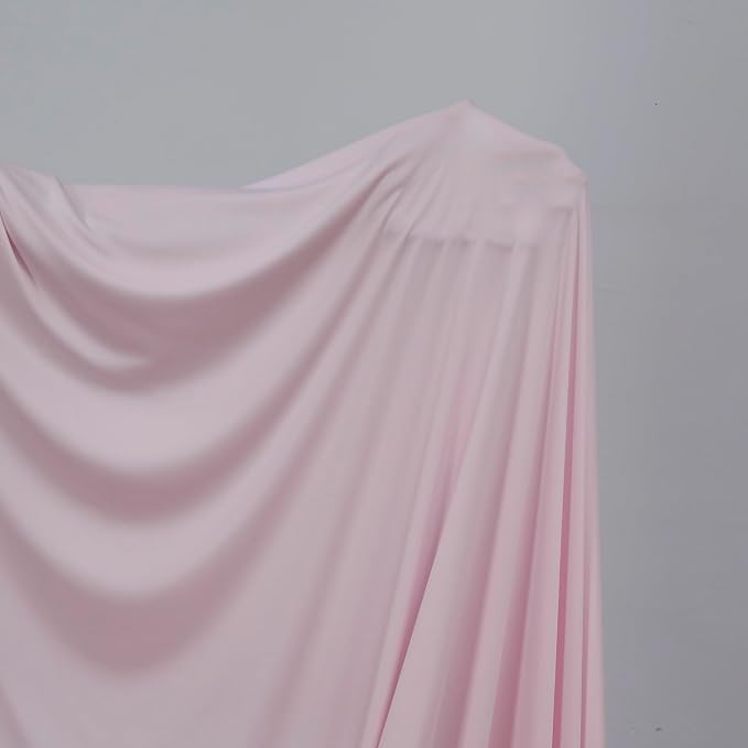 10 ft x 20 ft Baby Pink Backdrop Curtains - Image 3