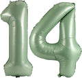 Number 14 Balloon Foil Mylar Balloons by YPSelected