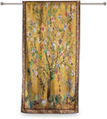 HMS Happy Memories Door Curtain, Tree of Life, 1 Panel | Rod Pocket, Thermal by HMSHappyMemoriesHomeDecorations