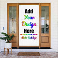 Custom Door Cover Banner, Photo Text Logo Name, Background Door Sign, by ZOLRITH