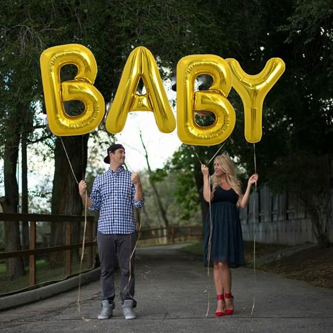 TONIFUL 40 Inch Large Gold Letter A Foil Balloons Alphabet Balloons | Giant - Image 6