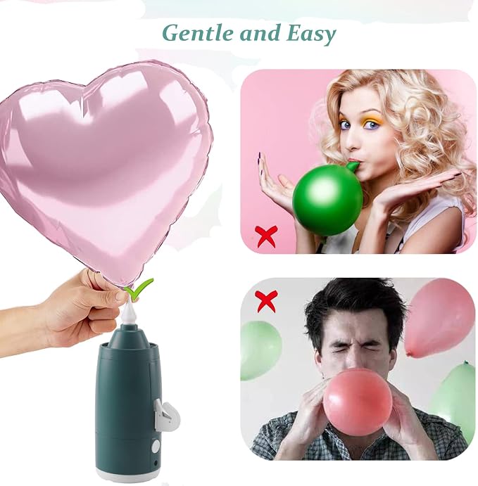 Electric Magic Balloon Pump, Electric Air Inflator Party Air Blower Pump - Image 4
