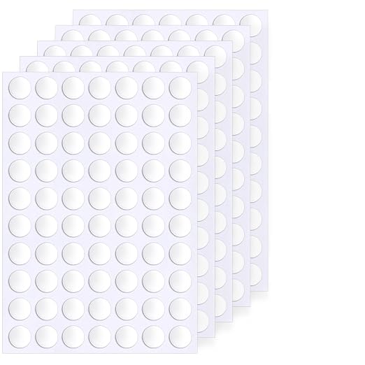 JUNEBRUSHS 350 Pieces Double Sided Sticky Dots, Sticky Tack by JUNEBRUSHS