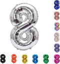 YPSelected 32 Inch Large Foil Helium Number Balloon Birthday Wedding Party 0-9 by YPSelected