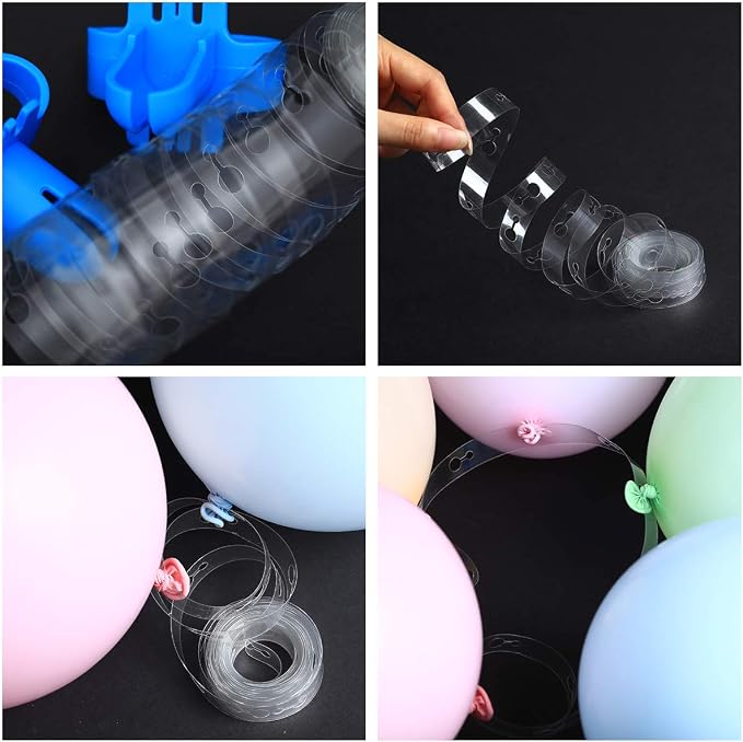 Balloon arch kit and Balloon Garland Kit, 2 Pack Balloon Garland Strips - Image 8