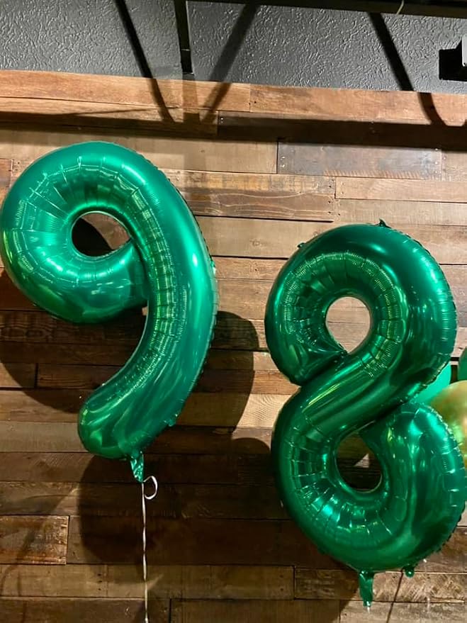 Green Number 3 Balloon 40 Inch - Image 4
