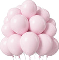 Jobkoo Pink Balloons, 12 Inch Pastel Baby Light Pale Pink Latex Balloon | Soft by Jobkoo