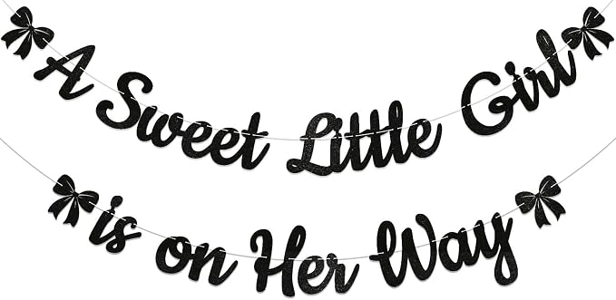 A Sweet Little Girl is on Her Way Banner by Yochamc