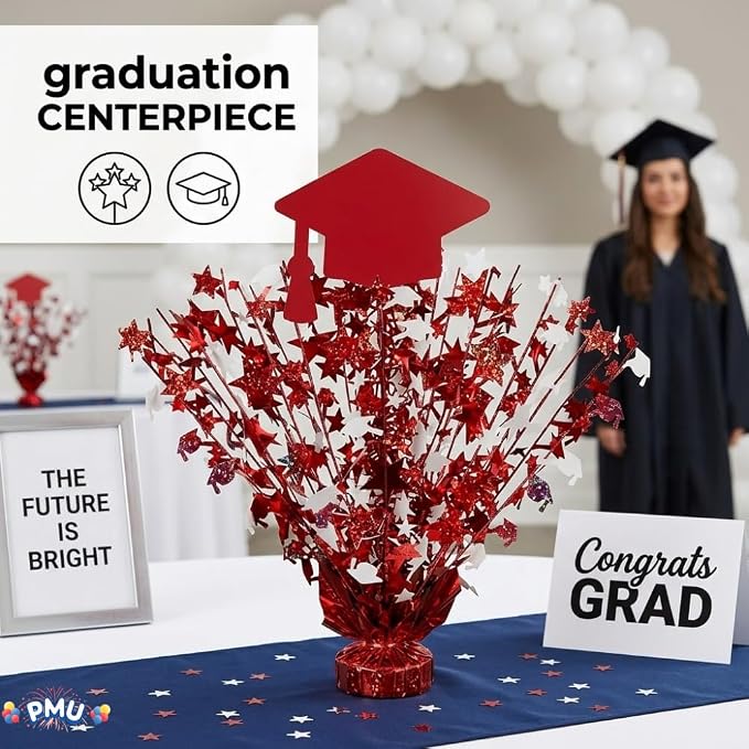 PMU 6 Pcs Graduation Centerpieces - Image 2