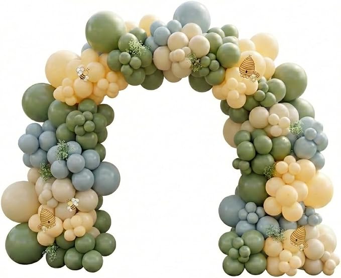 184Pcs Classic Cartoon Balloon Garland Arch Kit by Unknown
