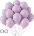 Voircoloria 105pcs Lilac Purple Party Latex Balloons, 12inch | by Voircoloria