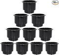 Yuanhe Black Plastic Cup Drink Holder Insert by Yuanhe