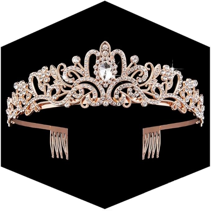 Fesciory Birthday Crown for Women, Adult Fit, Coming of Age Gifts & Halloween by Fesciory