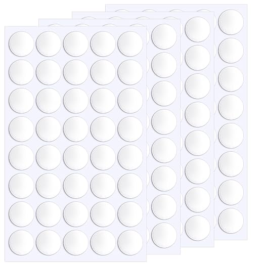 JANYUN 560 Pcs Double Sided Sticky Dots Removable Round 30 mm Putty Dots by JANYUN