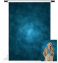 Kate 6.5x10ft Blue Abstract Photography Backdrop Portrait Backdrops by KateBackdropforPhotography