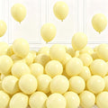 Pastel Yellow Balloons by Togvu