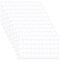 500pcs 0.78 Inch Double Sided Sticky Dots, Mini Clear Glue Adhesive Dots by Juasky
