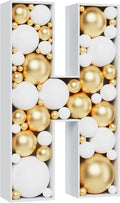 Marquee Letters 3FT Tall Mosaic Balloon Frame Pre-Cut Foam Board Letter H | by MEYSIMOON