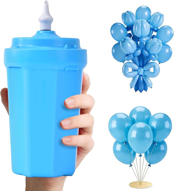 Portable Balloon Pump Electric, Rechargeable Cordless Balloon Pump Inflator by HXHECLXAITECHNOLOGY