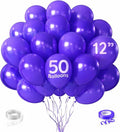 ZENO Purple Balloons 50pcs 12 Inch Helium Grade Latex Balloons by Unknown
