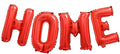 Red HOME Balloons 40 Inch, Large HOME Letter Banner by Xinvery