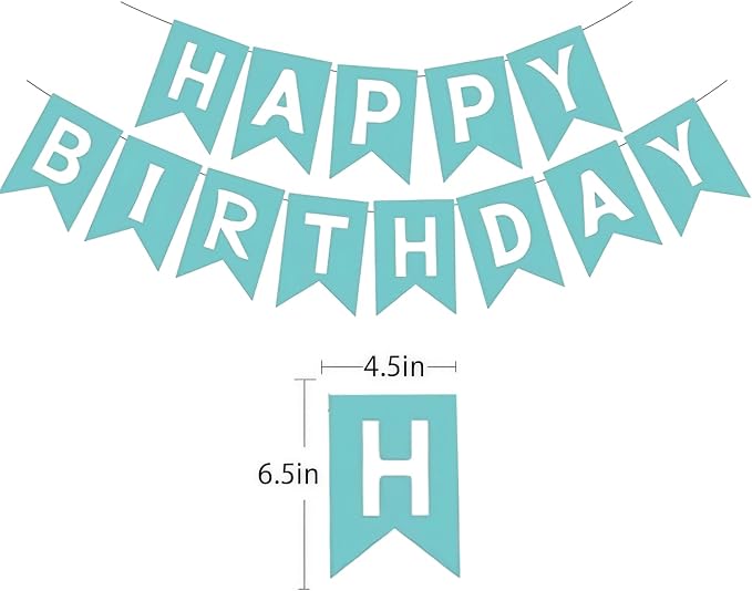 Happy Birthday Banner Birthday Party Supplies - Image 2