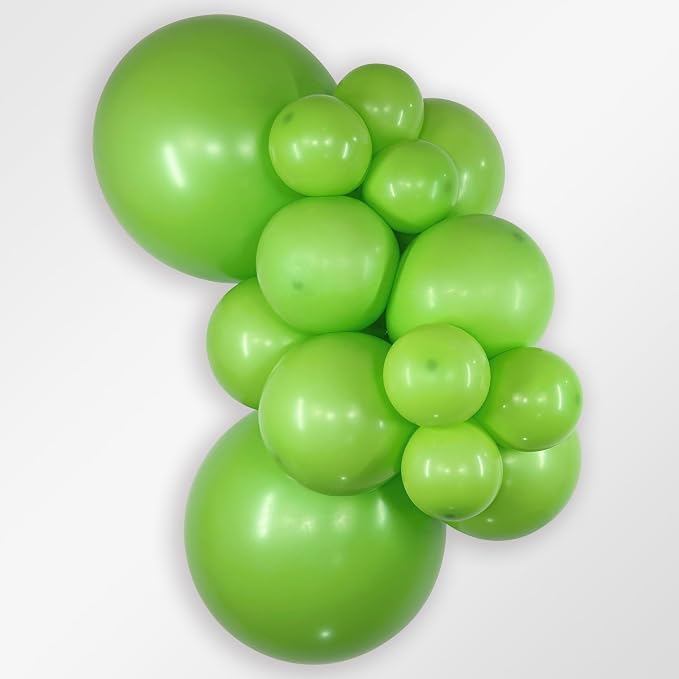 Sempertex Deluxe Key Lime Balloons, 18 Inch, vibrant color, ships uninflated - Image 2