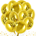 TONIFUL 30Pcs 18 Inch Large Gold Round Shape Foil Balloons Big Gold Circle by TONIFUL